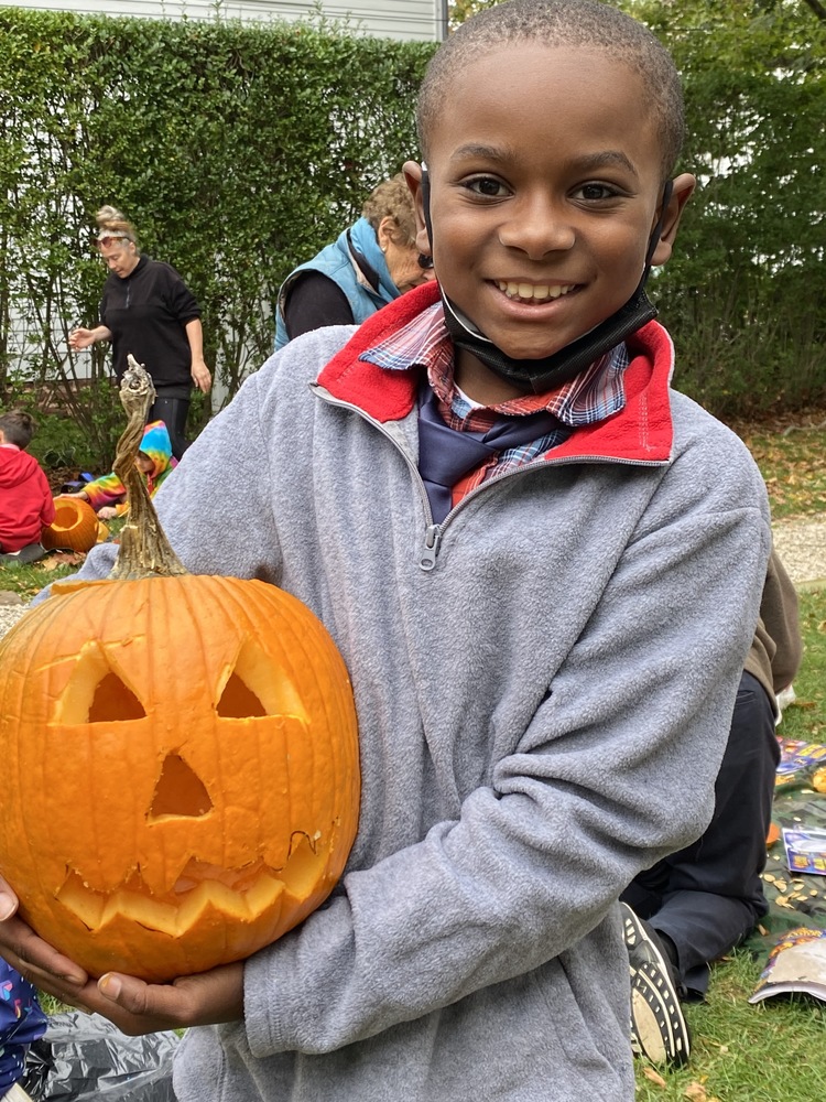 Sag Harbor Elementary Students Carve Pumpkins for the Sag Harbor Historical Society