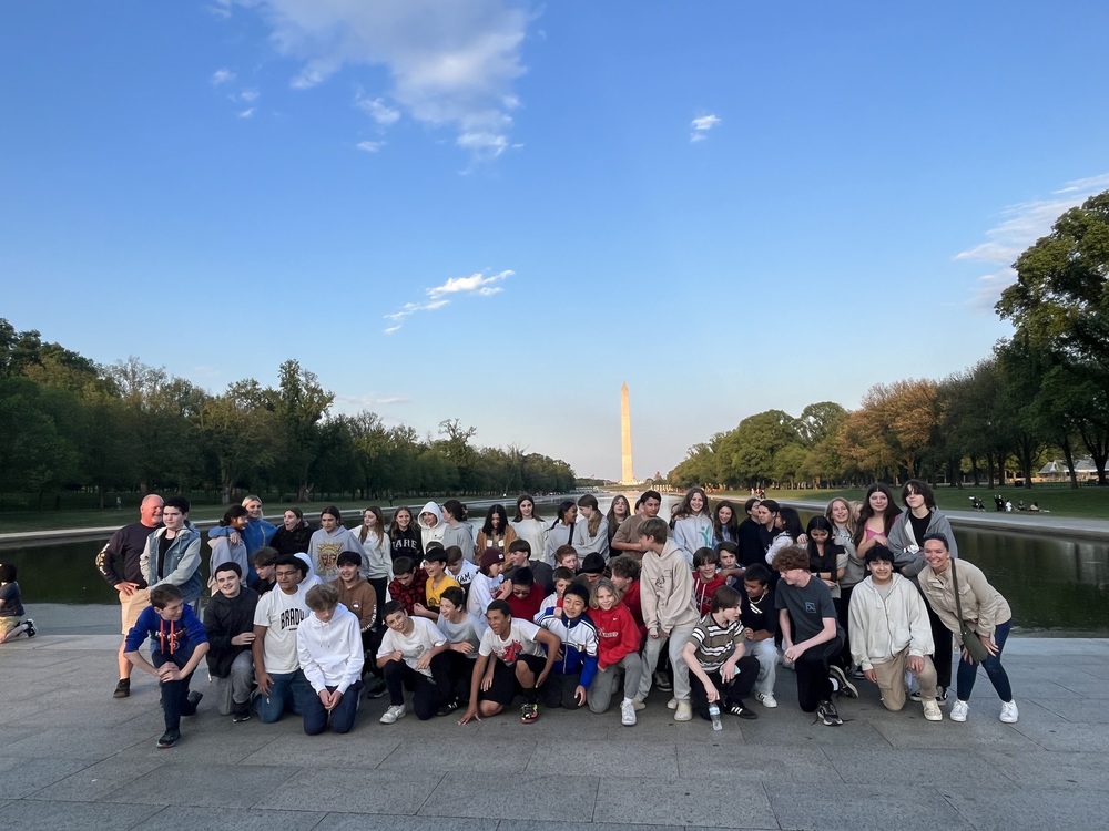 Pierson eighth graders explore the nation’s capital