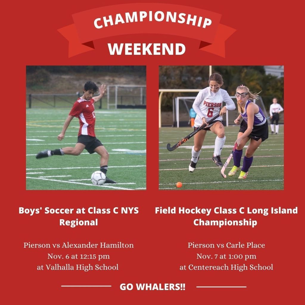 Championship Weekend for the Whalers!!