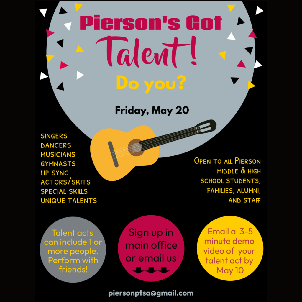 PTSA Pierson's Got Talent