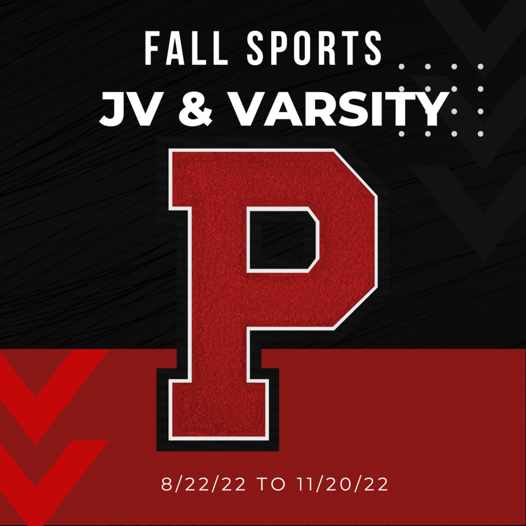 Please review the letter for JV and Varsity sports sent home to families regarding Fall Sports. Click on the link below.  https://docs.google.com/document/d/1APGl3uEd7F-6Woi2WsjlyL2knWVqkPNM2Qy9rTLNtXk/edit?usp=sharing 