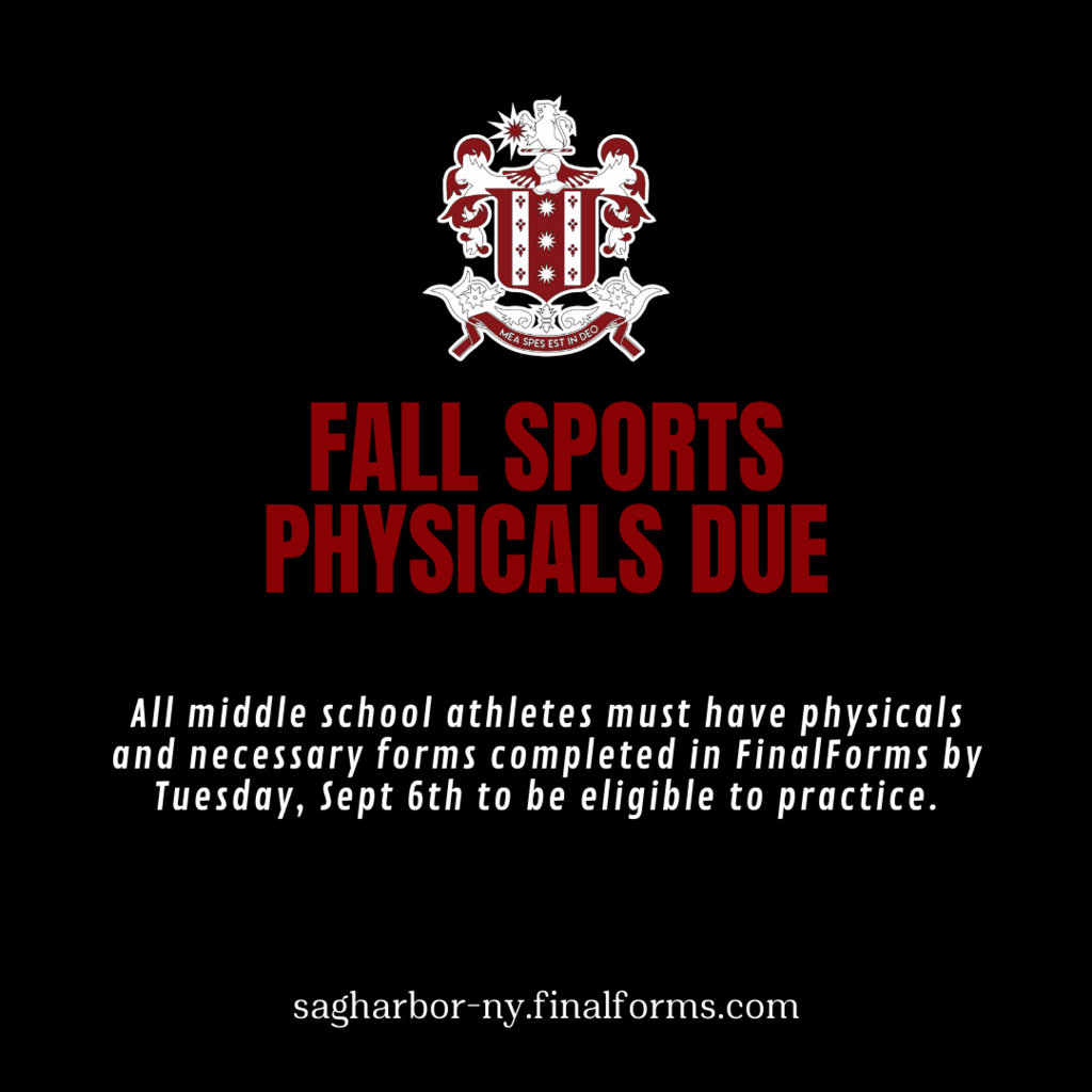fall sports physicals